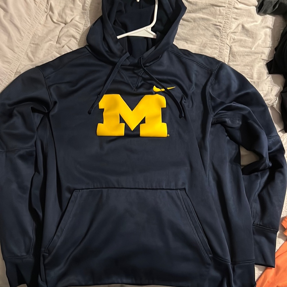 University of Michigan sweatshirt